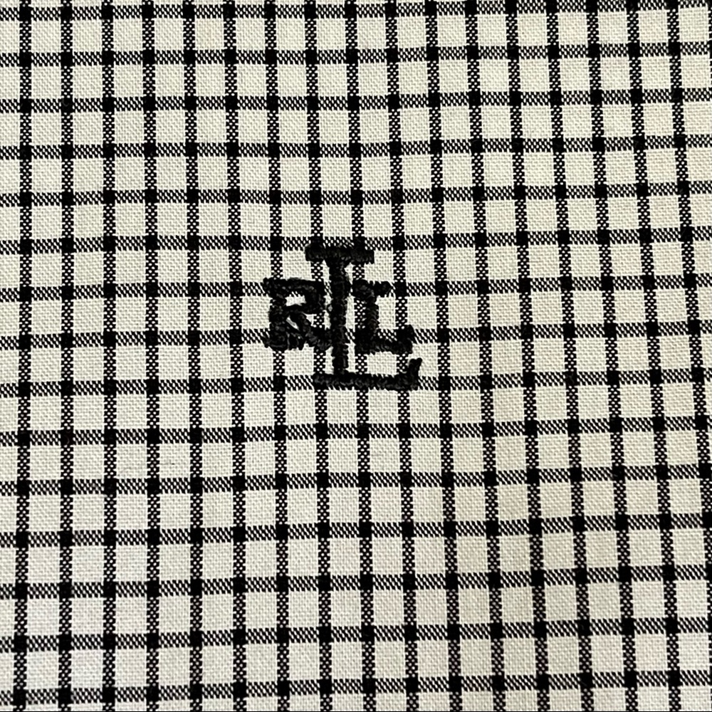 LRL Non Iron 3/4 Sleeve Button Down Shirt - Picture 5 of 11